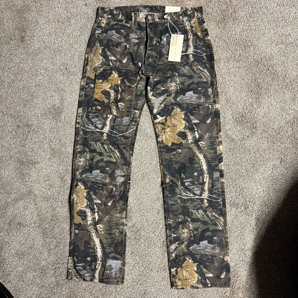 MNML Camouflage Cargo Pants Men Sz XL - Picture 2 of 5